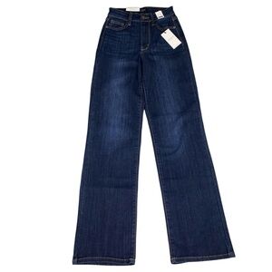 Judy Blue NWT Set the Record Straight Size 0 Straight Leg Jeans High Rise